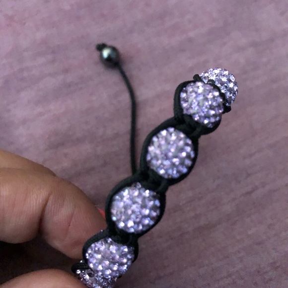 Purple Shamballa Bracelet - Picture 2 of 2